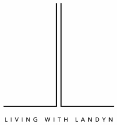 LIVING WITH LANDYN Logo (USPTO, 12/15/2015)