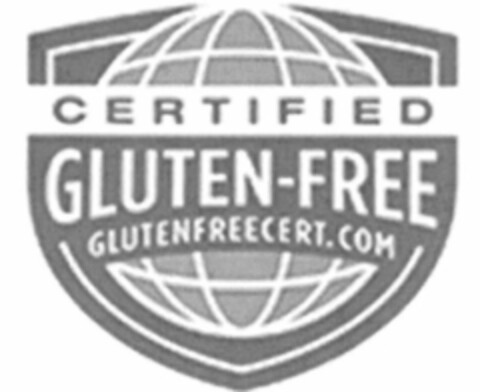 CERTIFIED GLUTEN-FREE GLUTENFREECERT.COM Logo (USPTO, 25.01.2016)