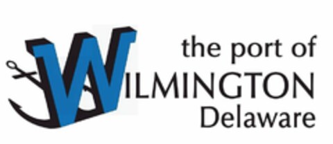 THE PORT OF WILMINGTON DELAWARE Logo (USPTO, 31.01.2016)