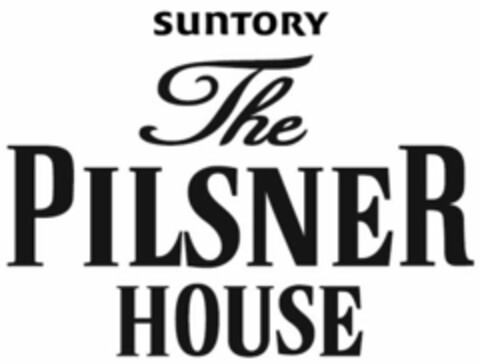 SUNTORY THE PILSNER HOUSE Logo (USPTO, 03/31/2016)
