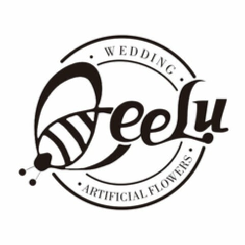BEELU · WEDDING · · ARTIFICIAL FLOWERS · Logo (USPTO, 08.05.2017)