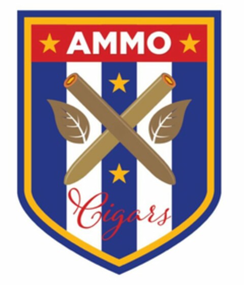 AMMO CIGARS Logo (USPTO, 17.08.2017)