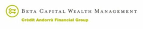 BETA CAPITAL WEALTH MANAGEMENT CRÈDIT ANDORRÀ FINANCIAL GROUP Logo (USPTO, 20.04.2018)