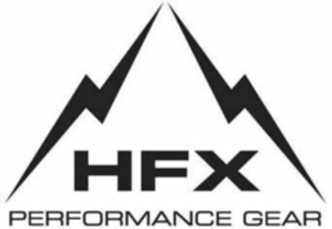 HFX PERFORMANCE GEAR Logo (USPTO, 10/19/2018)