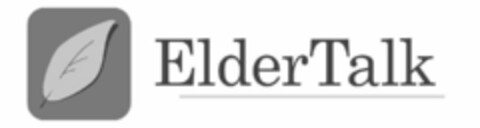 ELDERTALK Logo (USPTO, 17.04.2019)