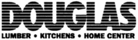 DOUGLAS LUMBER KITCHENS HOME CENTER Logo (USPTO, 21.07.2019)