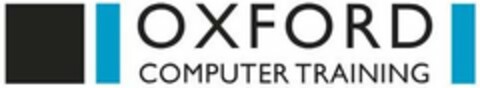 OXFORD COMPUTER TRAINING Logo (USPTO, 10/24/2019)