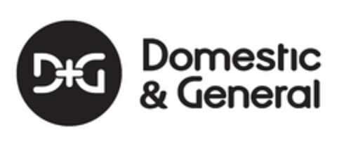 D+G DOMESTIC & GENERAL Logo (USPTO, 11.11.2019)