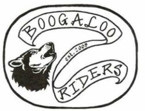 BOOGALOO RIDERS Logo (USPTO, 11/18/2019)