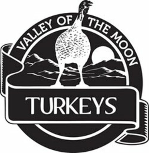 VALLEY OF THE MOON TURKEYS Logo (USPTO, 13.12.2019)