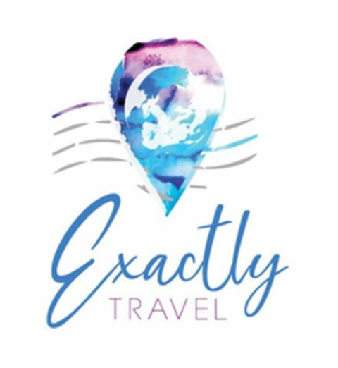 EXACTLY TRAVEL Logo (USPTO, 04.05.2020)