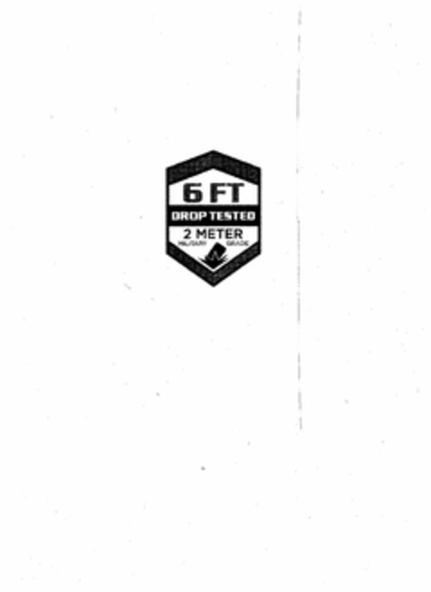 6 FT DROP TESTED 2 METER MILITARY GRADE Logo (USPTO, 11.05.2020)