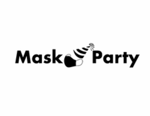 MASK PARTY Logo (USPTO, 04.08.2020)