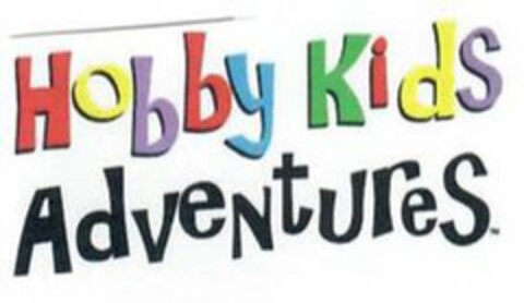 HOBBY KIDS ADVENTURES Logo (USPTO, 08.09.2020)