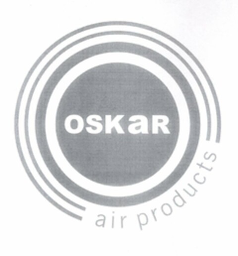 OSKAR AIR PRODUCTS Logo (USPTO, 01/21/2009)