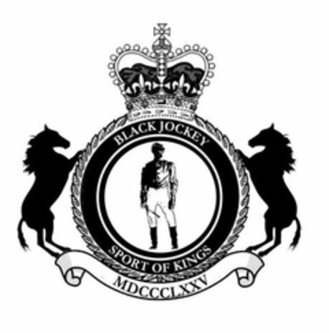 BLACK JOCKEY SPORT OF KINGS MDCCCLXXV Logo (USPTO, 06.03.2009)