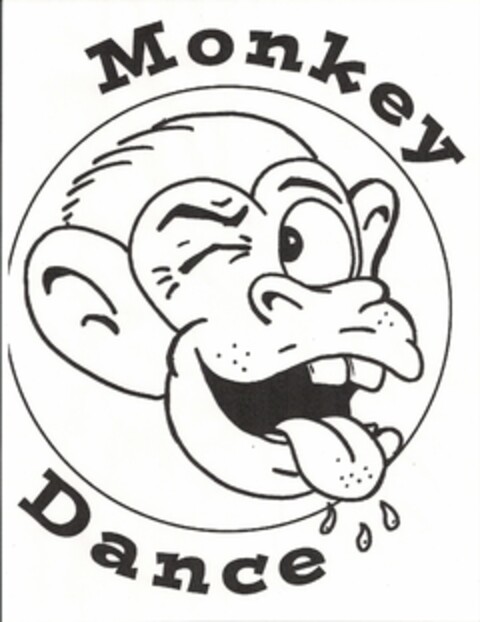 MONKEY DANCE Logo (USPTO, 16.08.2009)