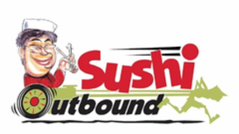 SUSHI OUTBOUND Logo (USPTO, 03.12.2009)