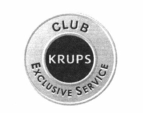 CLUB KRUPS EXCLUSIVE SERVICE Logo (USPTO, 26.04.2010)