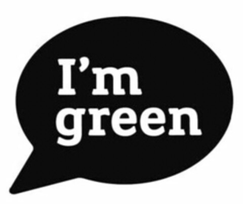 I'M GREEN Logo (USPTO, 18.06.2010)