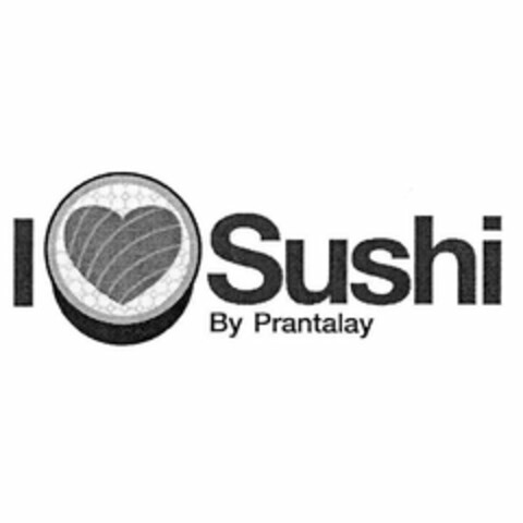 I SUSHI BY PRANTALAY Logo (USPTO, 02.09.2010)