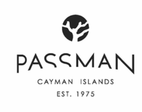 PASSMAN CAYMAN ISLANDS EST. 1975 Logo (USPTO, 29.09.2010)