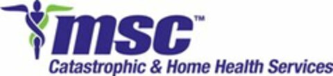 MSC CATASTROPHIC & HOME HEALTH SERVICES Logo (USPTO, 08.10.2010)