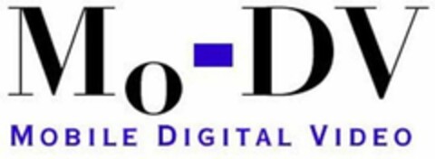 MO-DV MOBILE DIGITAL VIDEO Logo (USPTO, 18.11.2010)