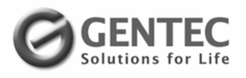 G GENTEC SOLUTIONS FOR LIFE Logo (USPTO, 17.08.2011)