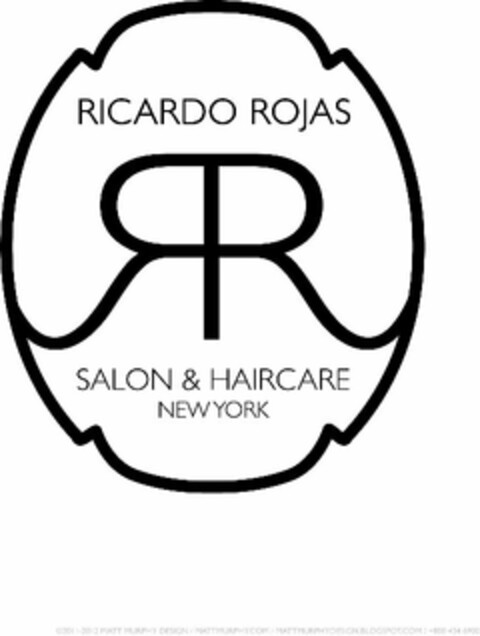 RICARDO ROJAS SALON & HAIRCARE NEW YORK Logo (USPTO, 23.11.2011)