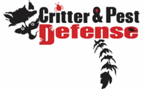 CRITTER & PEST DEFENSE Logo (USPTO, 28.12.2011)