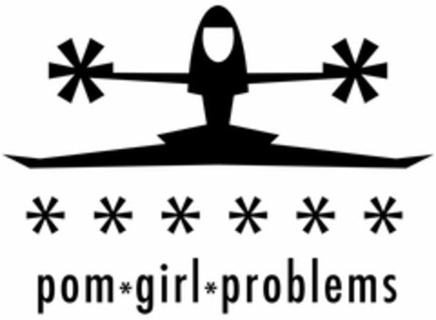 POM GIRL PROBLEMS Logo (USPTO, 03/30/2012)