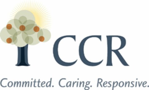 CCR COMMITTED. CARING. RESPONSIVE. Logo (USPTO, 06/07/2012)