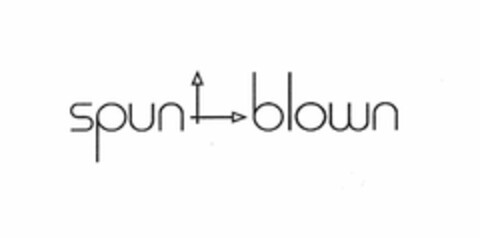 SPUN BLOWN Logo (USPTO, 30.08.2012)