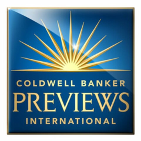 COLDWELL BANKER PREVIEWS INTERNATIONAL Logo (USPTO, 04.09.2012)