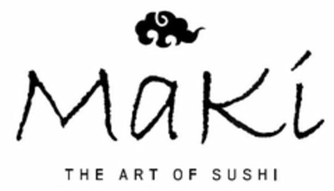 MAKI THE ART OF SUSHI Logo (USPTO, 12/05/2012)