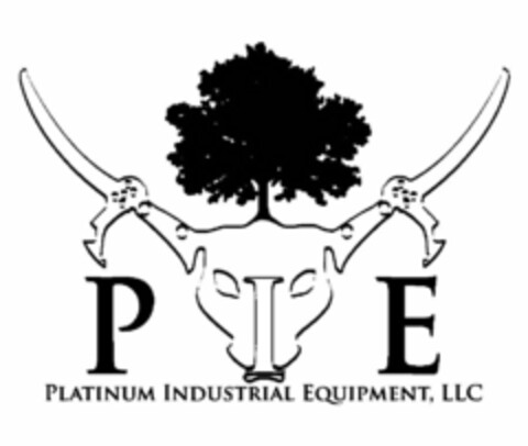 PIE PLATINUM INDUSTRIAL EQUIPMENT, LLC Logo (USPTO, 07.06.2013)