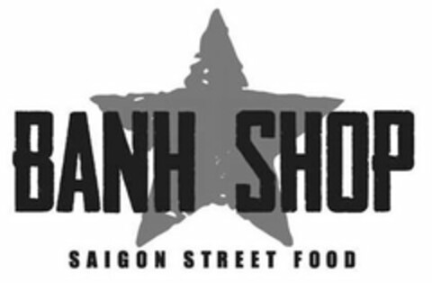 BANH SHOP SAIGON STREET FOOD Logo (USPTO, 01/10/2014)