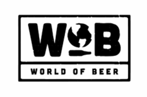 WOB WORLD OF BEER Logo (USPTO, 14.02.2014)