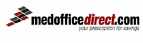 MEDOFFICEDIRECT.COM YOUR PRESCRIPTION FOR SAVINGS Logo (USPTO, 03/04/2014)