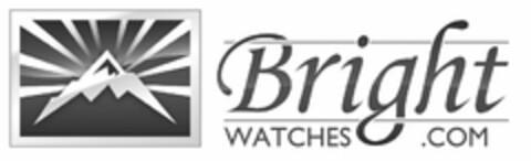 BRIGHT WATCHES . COM Logo (USPTO, 06/12/2014)