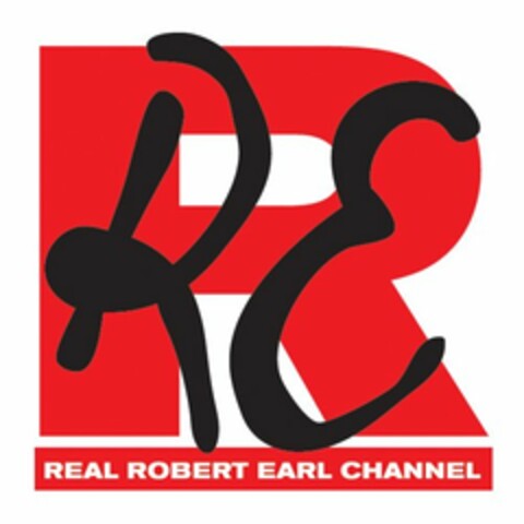 R RE REAL ROBERT EARL CHANNEL Logo (USPTO, 09/18/2014)