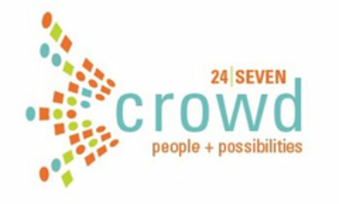 24 SEVEN CROWD PEOPLE + POSSIBILITIES. Logo (USPTO, 20.02.2015)