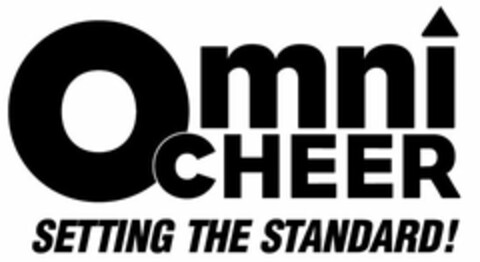 OMNI CHEER SETTING THE STANDARD! Logo (USPTO, 24.03.2015)