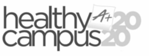 HEALTHY CAMPUS A+ 2020 Logo (USPTO, 13.05.2015)