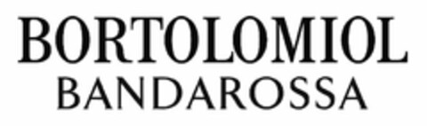BORTOLOMIOL BANDAROSSA Logo (USPTO, 29.02.2016)