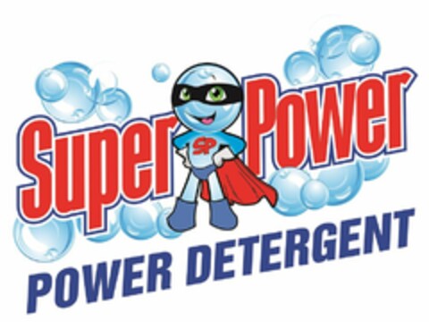 SUPER POWER POWER DETERGENT Logo (USPTO, 08.04.2016)
