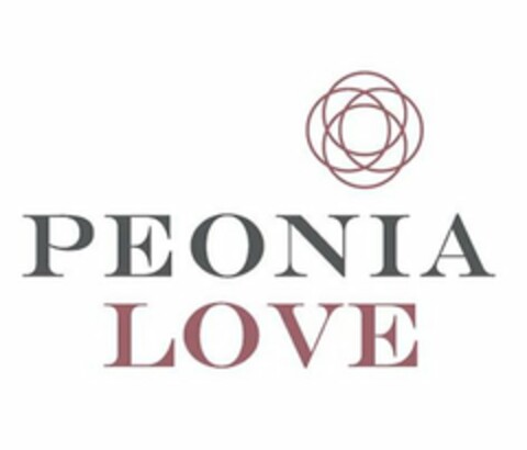 PEONIA LOVE Logo (USPTO, 22.11.2016)