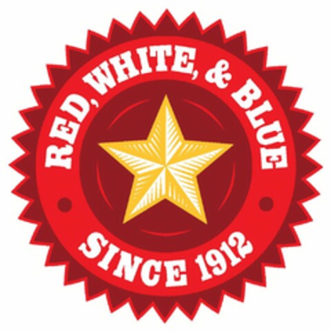 RED, WHITE, & BLUE SINCE 1912 Logo (USPTO, 29.11.2016)