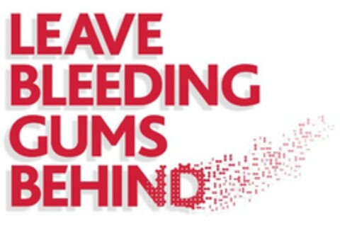 LEAVE BLEEDING GUMS BEHIND Logo (USPTO, 13.01.2017)